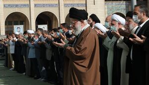 ماجرای عیددیدنی پرشور زنان و دختران با ولی امر مسلمین جهان