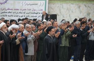 عکس/ نماز جمعه تهران در حرم امام خمینی(ره) با حضور مقامات