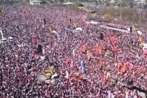 فیلم/ سیل جمعیت معترضان علیه اردوغان!
