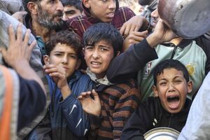 فیلم/ بحران گرسنگی در غزه