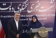 عکس/ نشست خبری سخنگوی دولت در بیمارستان "سینا"