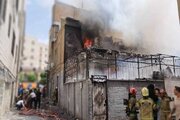 توضیحات سخنگوی آتش‌نشانی از روند اطفای حریق در مولوی